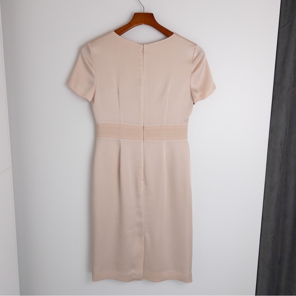 ANN TAYLOR . Satin Sheath Dress - Picture 12 of 15